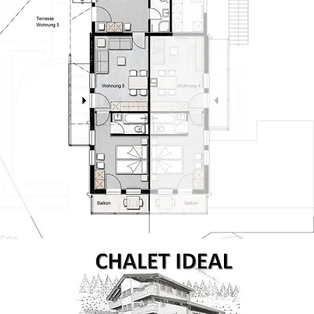 Appartamento Ideal Appartement-fewo 3-bettwohnung Nr- 4 By Interhome Saas-Fee