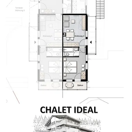 Ideal Appartement-fewo 3-bettwohnung Nr- 4 By Interhome Appartamento Saas-Fee